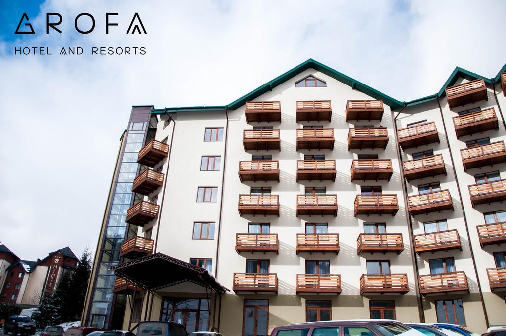 Grofa Hotel Bukovel Bagian luar foto